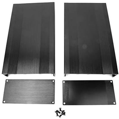 Aluminium behuizing voor elektronische projecten - DIY projectdoos 250mm