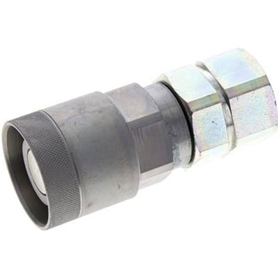 Stalen DN 15 Vlakdichtende Koppeling Insteeknippel G 3/4 inch Binnendraad ISO 16028 D M43 x 2