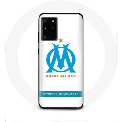 Hoesje - Olympique de Marseille - Samsung Galaxy S11 Plus - Logo - Flexibel - Bescherming