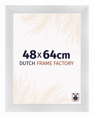 Fotolijst 48x64 cm - MDF - Zilver Mat - Praag