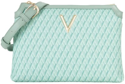 VALENTINO schoudertas Queen Re Crossbody Bag Laguna / Multicolor turquoise