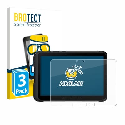 Screenprotector 3 Stuks voor Samsung Galaxy Tab Active 4 Pro Beschermglas transparant