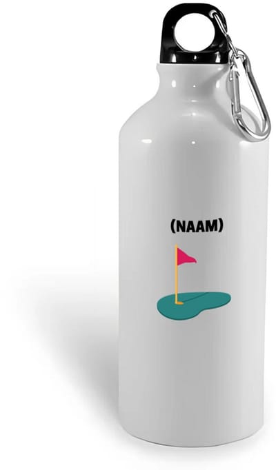 Hacebo® - Golf met eigen naam waterfles - Golfen - Golfer - Sport - water fles - 400ML