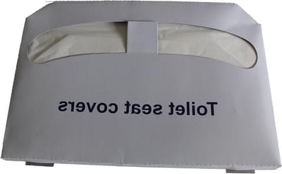 WC-zitkussens - Toiletkussens - Hygiënisch Zitten - Biologisch afbreekbaar - 37 x 42 cm - Wit