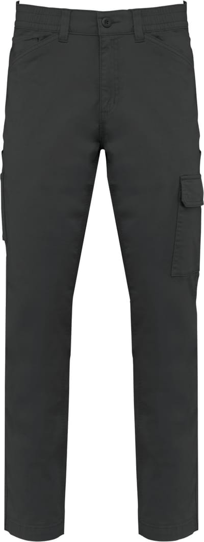 WK. Designed To Work Unisex katoenen stretchbroek WK709 - Dark Grey - 34 FR