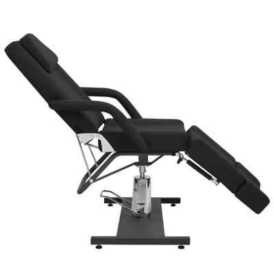 vidaXL - Behandelstoel - 180x62x78 - cm - kunstleer - zwart