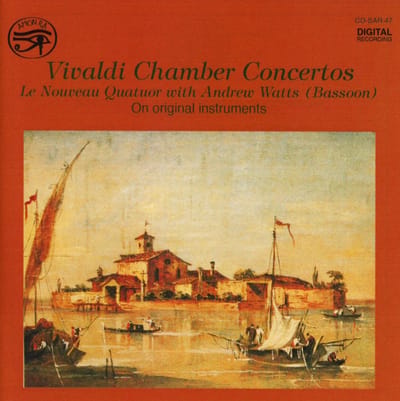 Le Nouveau Quatuor & Andrew Watts - Vivaldi: Chamber Concertos (CD)