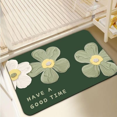 Ins Air Badkamer Antislip Mat Badkamerdeur Absorberende Vloermat Huishouden Toilet Diatomeeënaarde Vloermat 50 * 80Cm