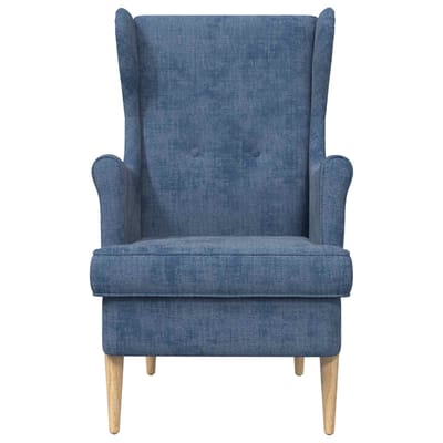 vidaXL - Fauteuil - Blauw - ARES