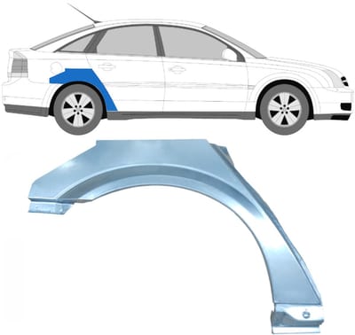 Reparatiepaneel achterspatbord voor Opel Vectra C 2002-2009 / Rechts