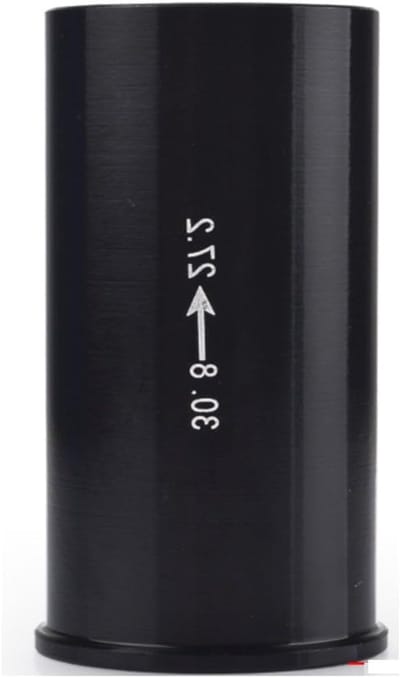 Zadelpen reduceren mouwen voor fiets, 60 mm adapter voor MTB, BMX en racefietsen, perfect voor e-bikes