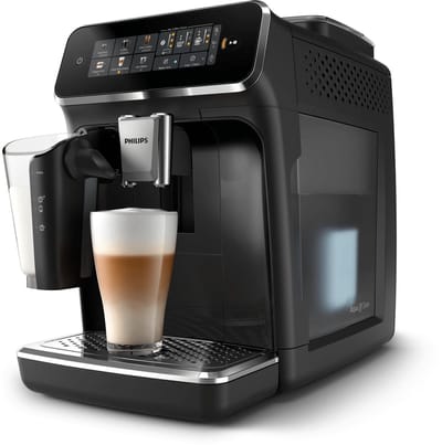 Philips 3300 Series LatteGo EP3341/50 - Espressomachine - 5 Soorten Koffie + Heet Water - Zwart / Chroom - + AquaClean Filter