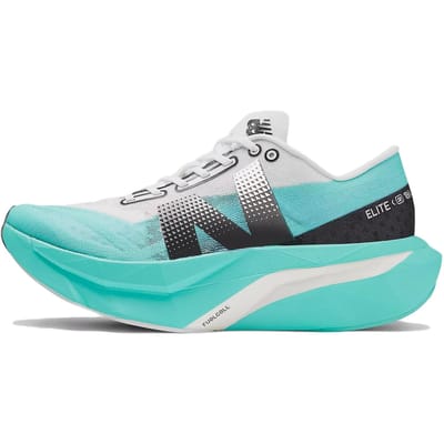 New Balance FuelCell SuperComp Elite v4 Cyber Jade Dames Sneakers Blauw Wit Zwart WRCELCT4 35 white