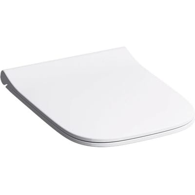 Geberit Smyle WC seat Slim, sandwich shape with soft-closing mechanism and quick-release hinge 500.688.01.1
