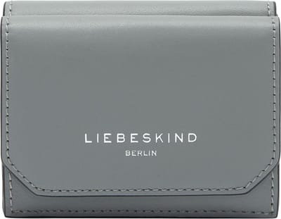 LIEBESKIND BERLIN Portemonnee Lora Calf Optic Lora Purse Wallet Grigio Grijs
