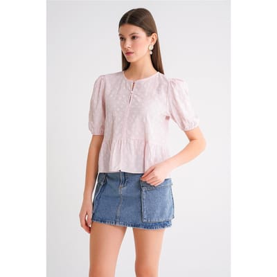 Rimpelige Coltrui Blouse