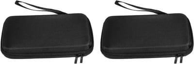 Rekenmachine Opbergtas - Beschermhoes Calculator - Veilig Opbergen - Harde Ritstas - 215 x 11 x 8 cm - Zwart