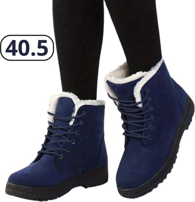 Livano Sneeuwschoenen Voor Dames - Snowboots - Wintersport Sneeuwboots - Ski Gadgets - Maat 40.5 - Blauw