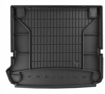 Premium Rubber Kofferbakmat met Organizer Functie – Geschikt voor HYUNDAI ix55 2006-2012 – 7-persoons (met neergeklapte 3e zitrij) – TPE Rubber – Hoge Rand 5 cm