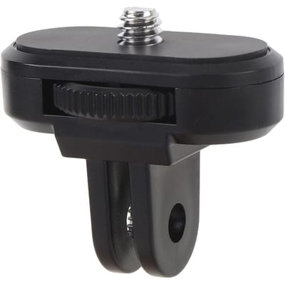 Vis Adaptateur Tête 1 4 Pouce Support Caméra ABS Adaptateur Trépied Caméra d'Action pour Caméras d'Action et Autres Standard 1 4 black