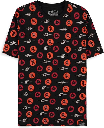 Naruto - Symbols Heren T-shirt - S - Multicolours