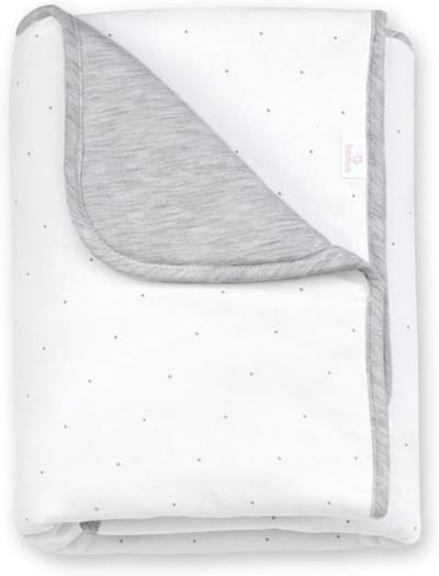 Zachte Jersey Knuffeldeken 75x100cm Unisex Grijs