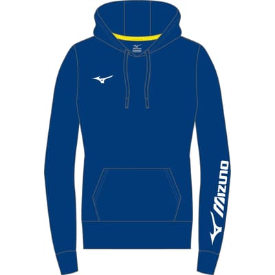 Mizuno Terry Hoodie blauw hoodie heren (32EC7B60-14)