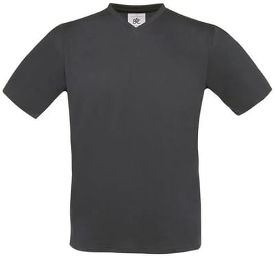 V-hals T-shirt B&C Exact