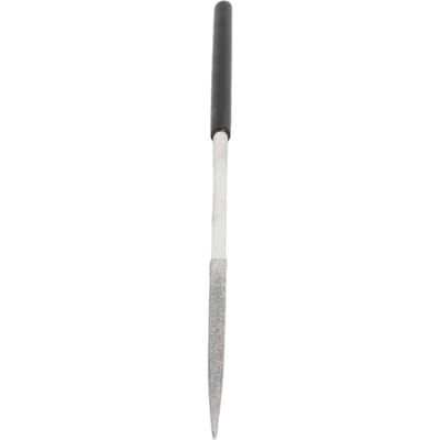 Lime de bijoutier Manche en caoutchouc Lime de polissage Outil de meulage manuel Pour métal Bois Plastique Modèle Quadrilatère white