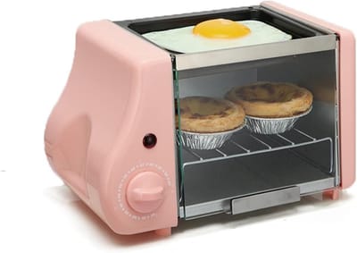Broodbakmachine - Keukenapparaat - Zelf brood maken - Automatische functies - 8000 Gram - Rood
