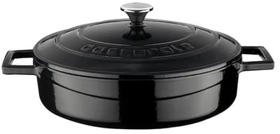 Lava Braadpan - 24 cm - 2.47 liter - Gietijzer - Zwart