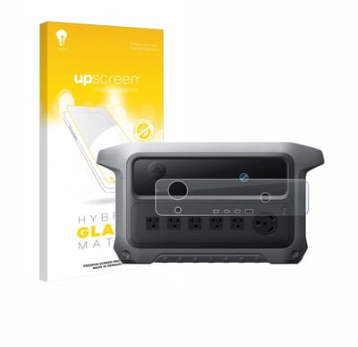 upscreen - Screenprotector voor Anker SOLIX C2000 Gen 2 - Folie Beschermfolie Beschermglas matte