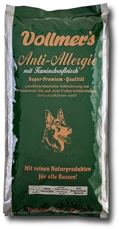 Vollmers Anti Allergie met konijn - 15 kg