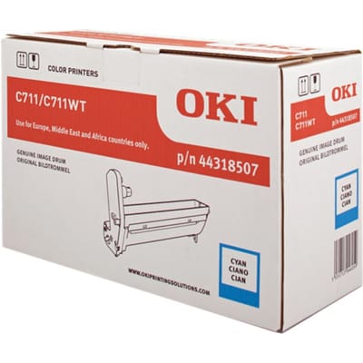 OKI Trommel voor C711 20000 pagina's - Drum kit Cyaan
