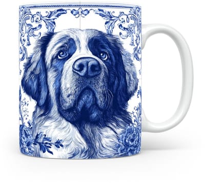 Mok Leonberger Beker voor koffie of tas voor thee, cadeau voor dierenliefhebbers, moeder, vader, collega, vriend, vriendin, kantoor, opa, oma, hond, kerst, sinterklaas, verjaardag