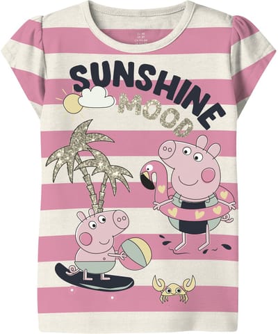 NAME IT - NMFARRA PEPPA SS TOP SS BOX CPLG - Meisjes - T-shirts