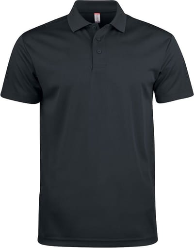 Clique Basic Active Polo 028254 - Zwart - XS