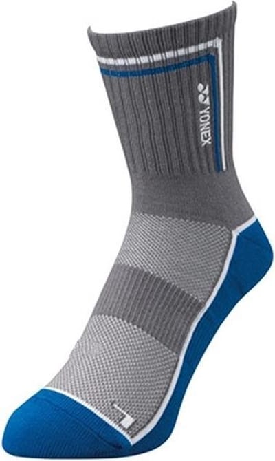 Yonex Sportsokken Crew 19118 Unisex Grijs/blauw Maat 35-38