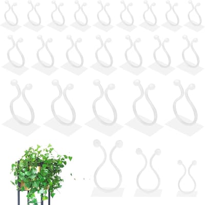120 Stuks Zelfklevende Plant Clips in 3 Maten voor Klimplanten, Wandmontage en Kabelorganisatie