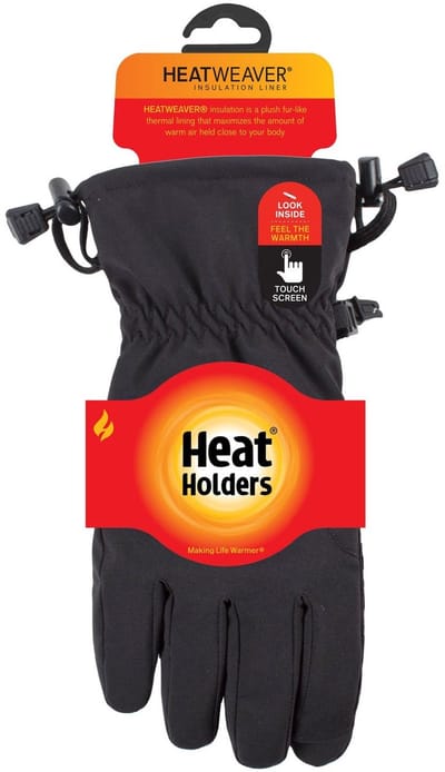 Softshell Handschoenen Warmtehouders Zwart - M