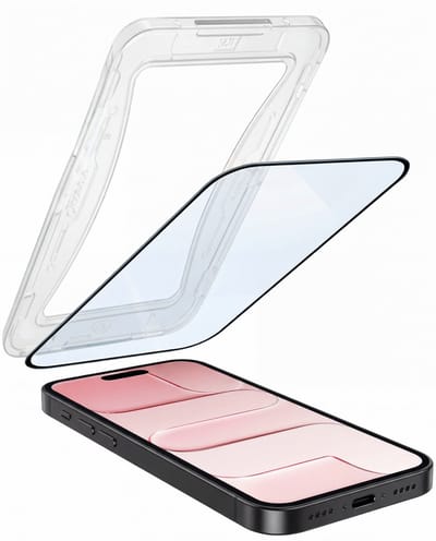 Screenprotector - Geschikt voor Apple iPhone Air - Met Installatie Kit - Beschermglas - Gehard Glas - Tempered Glass - Screen Protector - Inclusief Montage Frame - Buigbaar Hybrid Bescherm Cover