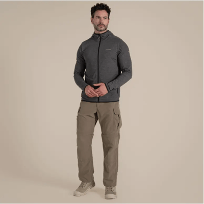 Craghoppers NosiLife Convertible Cargo Trousers III Heren (Maat - 36 Long, Kleur - Pebble)