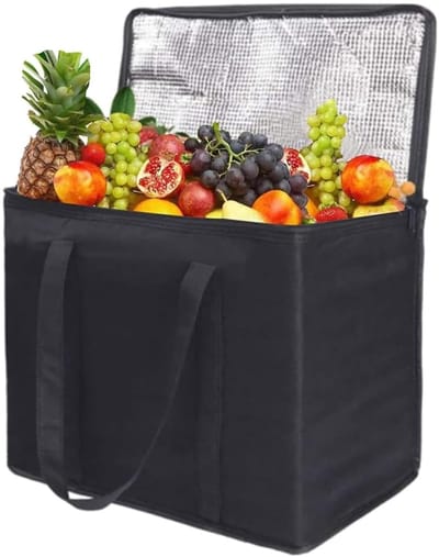 Unyqoos ® Opvouwbare Thermische Koeltas voor Boodschappen en Outdoor Activiteiten, Ideaal voor Werk en Reizen