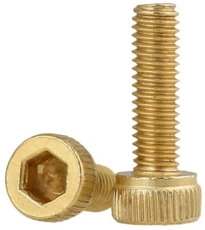Hexagonale messing schroeven M2x8mm - 30 stuks voor machinebouw, bevestiging en reparatie