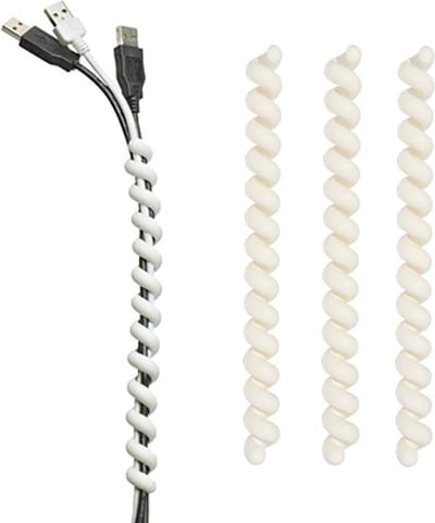 kabelbinders Cable Twister wit | set van 3 stuks