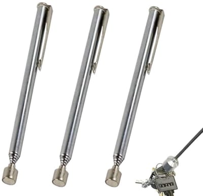 Telescopische magneet staaf 65 cm - Magnetische grijper voor schroeven, moeren en sleutels