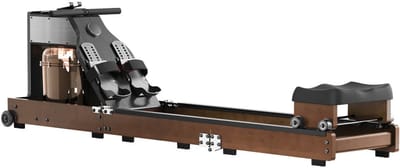KingSmith WM10 - Roeitrainer - Walnut - Magnetische Weerstand - Inklapbaar & Compact Design - Fluisterstille Aandrijving - LCD Trainingscomputer - Volledige Full Body Workout - Geschikt voor Thuisgebruik