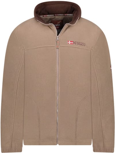 Geographical Norway Fleece Vest Heren Taupe Tamazonie - XXL