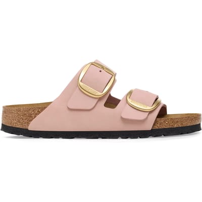 Dames muiltjes Birkenstock Arizona Big Buckle Nubuck Leather