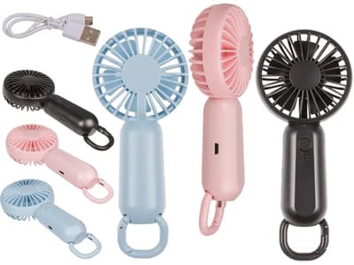 Mini ventilator - Hand ventilator - Diverse kleuren